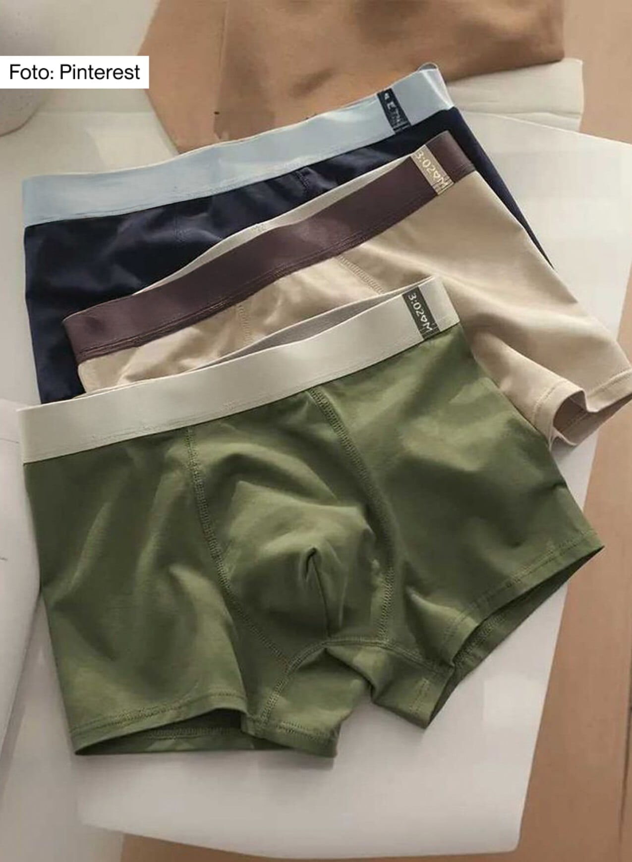 ropa interior boxers unicolor